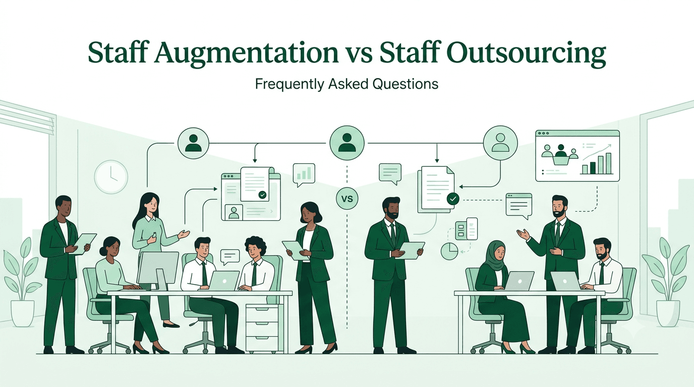 Frequently Asked Questions About Staff Augmentation and Staff Outsourcing