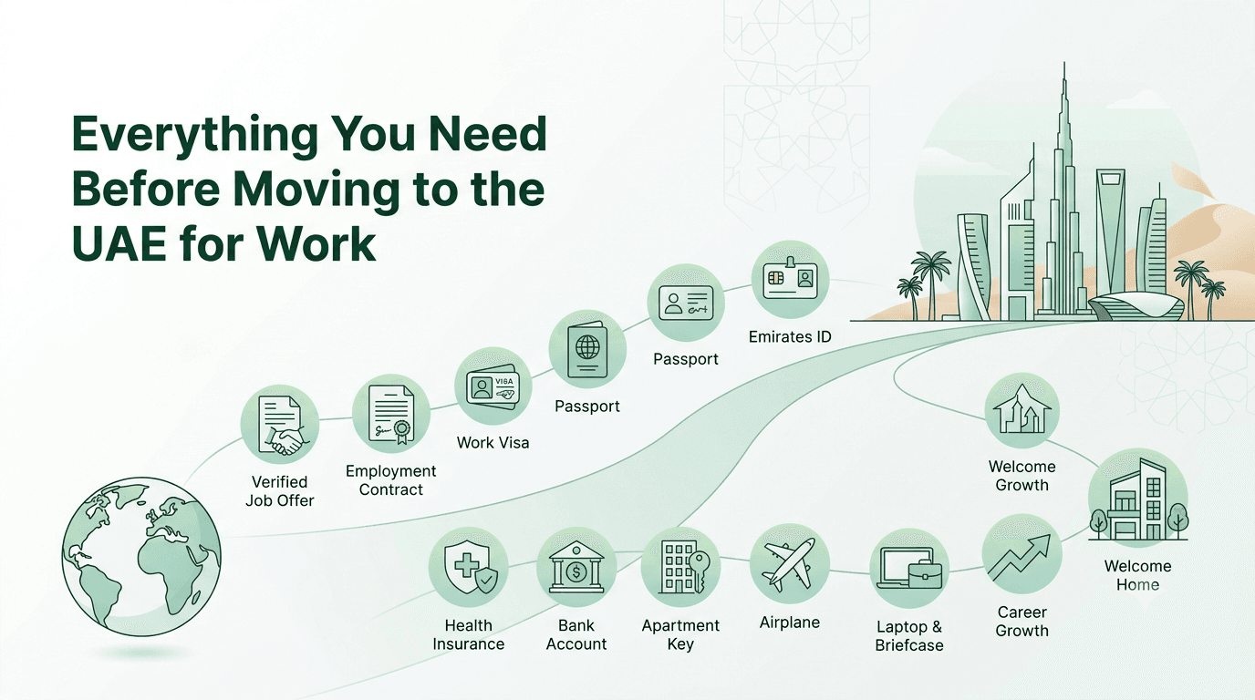 Everything You Need Before Moving to the UAE for Work | Complete 2026 Guide