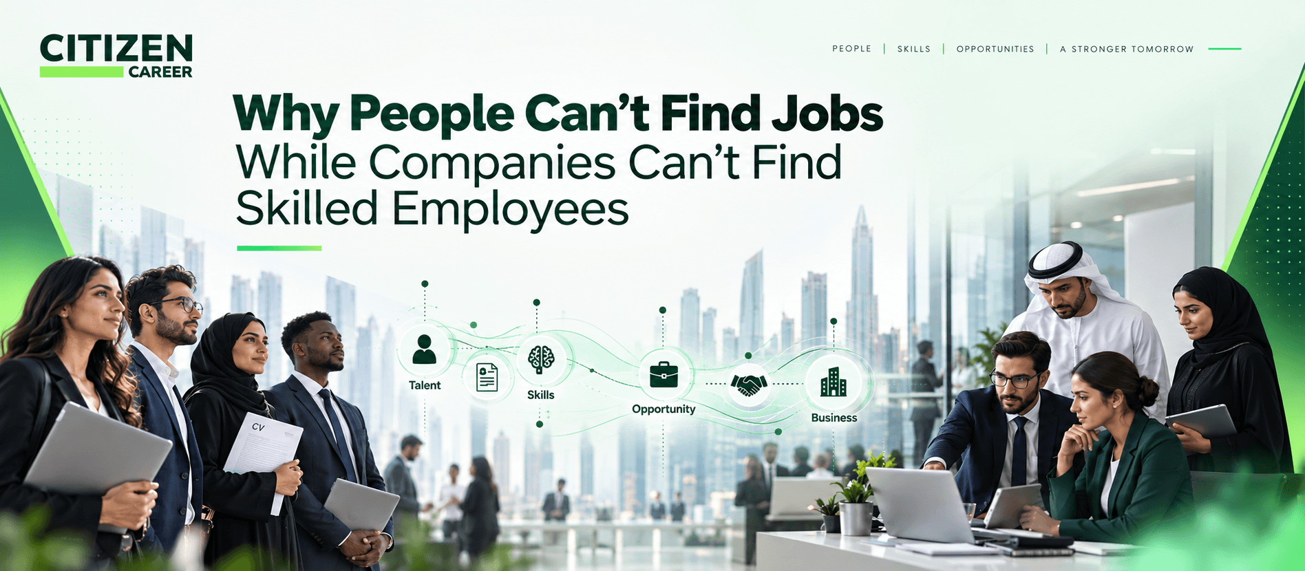 Why People Can't Find Jobs While Companies Can't Find Skilled Employees
